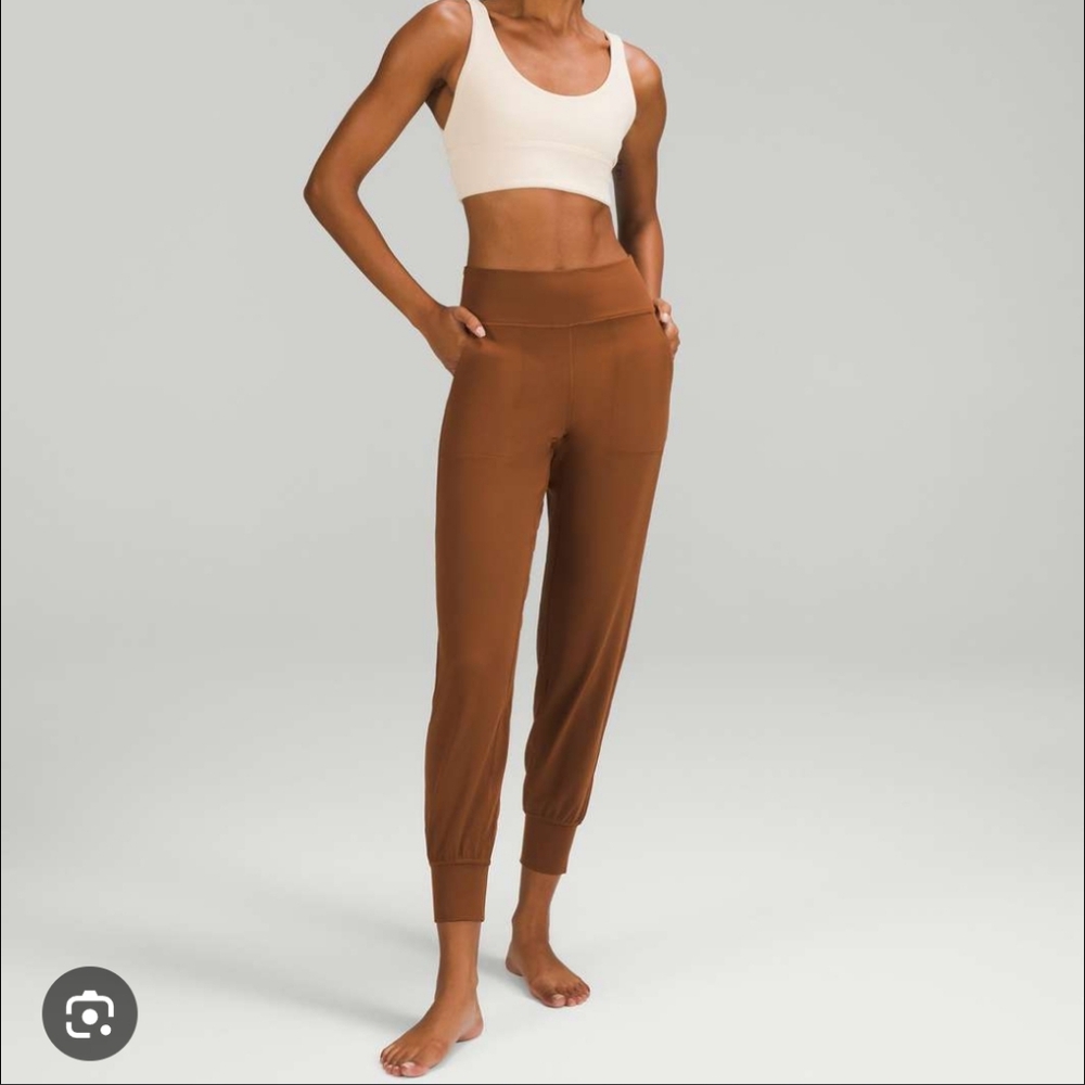 Lululemon Women's Align High Waisted Jogger - Brown - Size 8